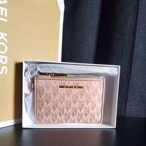 Michael Kors ID Card Logo Wristlet
